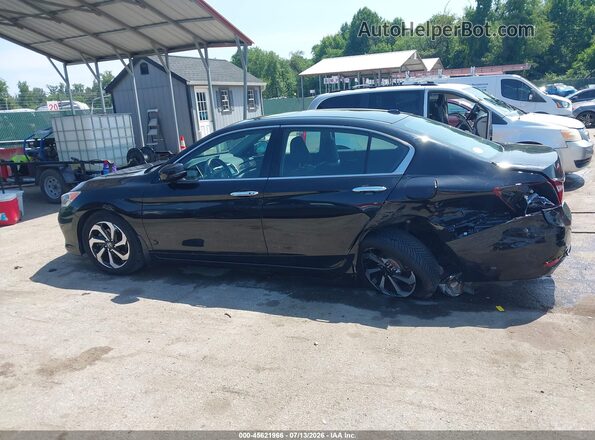 1HGCR3F85GA009588 2016 HONDA ACCORD Black Панорамний вид салону 360°