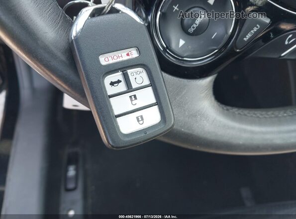 1HGCR3F85GA009588 2016 HONDA ACCORD Black Вид панелі приладів