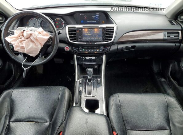 1HGCR3F85HA021886 2017 HONDA ACCORD Black Vista del salpicadero