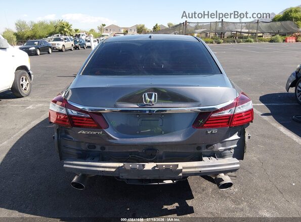 1HGCR3F86GA007557 2016 HONDA ACCORD Gray 