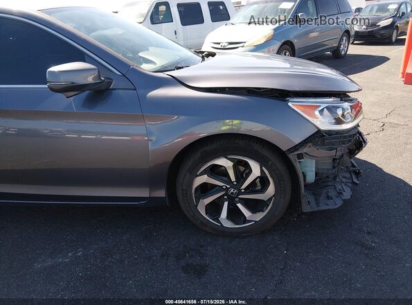 1HGCR3F86GA007557 2016 HONDA ACCORD Gray 