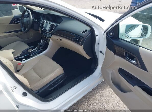 1HGCR3F88GA026787 2016 HONDA ACCORD White წინა სალონის ხედი