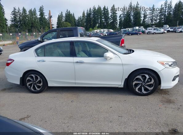 1HGCR3F88GA026787 2016 HONDA ACCORD White უკანა სალონის ხედი