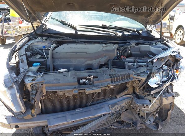 1HGCR3F88HA022286 2017 HONDA ACCORD Gray Vista trasera