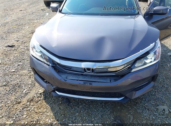 1HGCR3F89GA035224 2016 HONDA ACCORD Серый Вид спереди