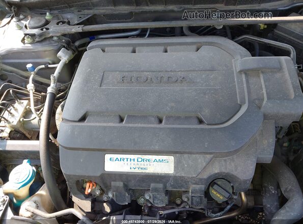 1HGCR3F89GA035224 2016 HONDA ACCORD Серый Вид сзади