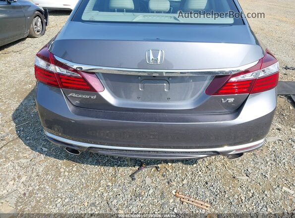 1HGCR3F89GA035224 2016 HONDA ACCORD Серый 