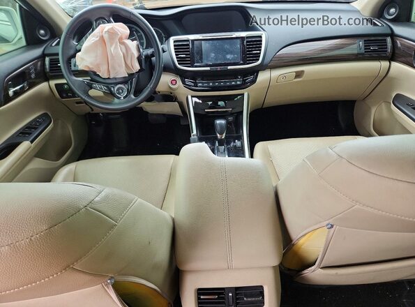 1HGCR3F90GA016005 2016 HONDA ACCORD White Dashboard view