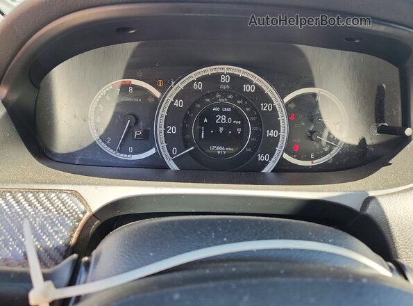 1HGCR3F90GA026596 2016 HONDA ACCORD Silver Instrument cluster view