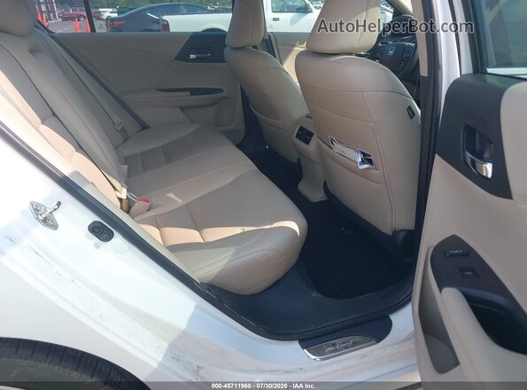 1HGCR3F92GA027734 2016 HONDA ACCORD Белый Вид наклейки с VIN-кодом
