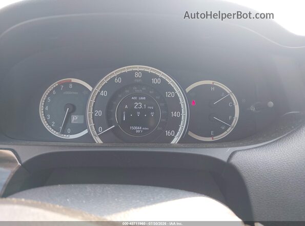 1HGCR3F92GA027734 2016 HONDA ACCORD Белый Вид задних сидений