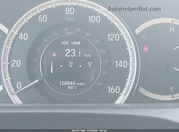 1HGCR3F92GA027734 2016 HONDA ACCORD Белый 