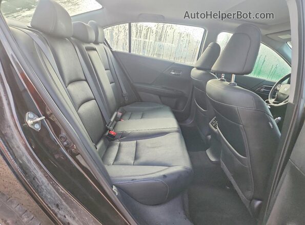 1HGCR3F94HA038879 2017 HONDA ACCORD Black Вид задніх сидінь
