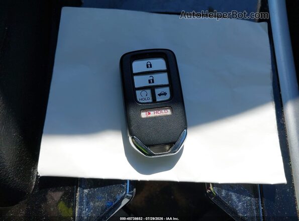 1HGCR3F95GA027923 2016 HONDA ACCORD Black წინა პანელის ხედი