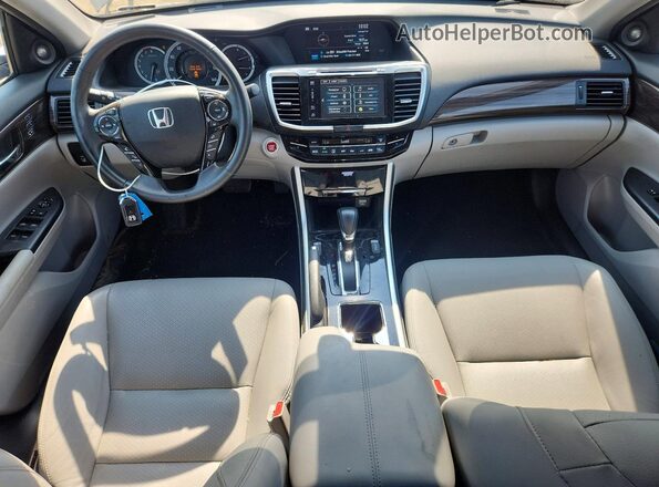 1HGCR3F95HA020116 2017 HONDA ACCORD Charcoal Vista del salpicadero
