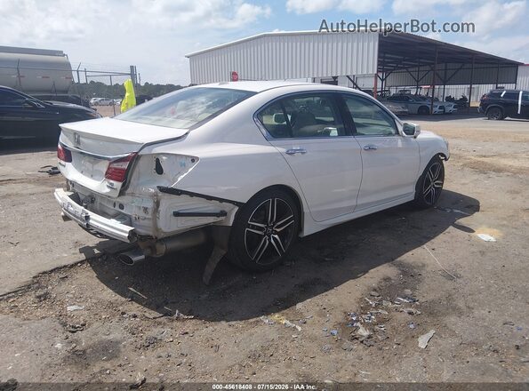 1HGCR3F95HA042004 2017 HONDA ACCORD Белый Задняя правая четверть