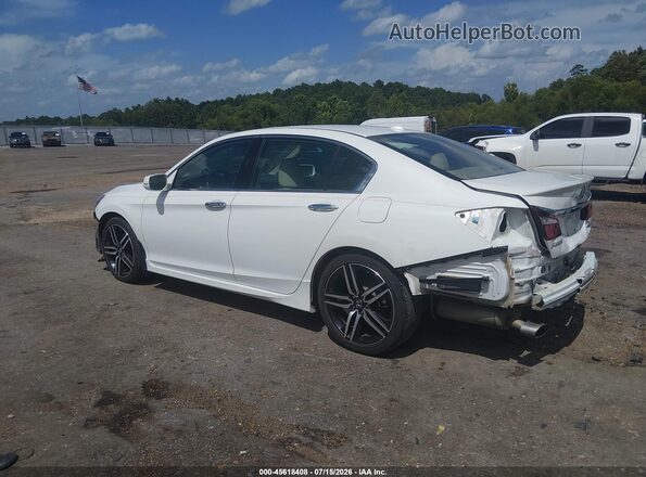 1HGCR3F95HA042004 2017 HONDA ACCORD Белый Задняя левая четверть