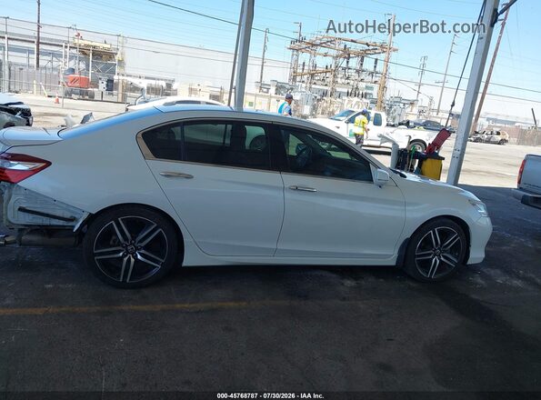 1HGCR3F97GA011190 2016 HONDA ACCORD White Панорамний вид салону 360°