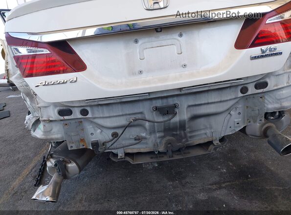 1HGCR3F97GA011190 2016 HONDA ACCORD White Вид спереду