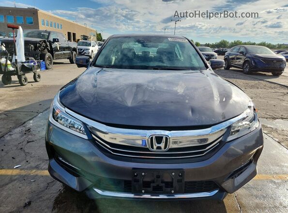 1HGCR3F97GA029446 2016 HONDA ACCORD Серый Вид спереди