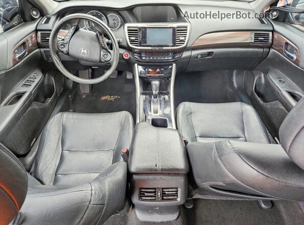 1HGCR3F98GA028841 2016 HONDA ACCORD Brown Vista del salpicadero