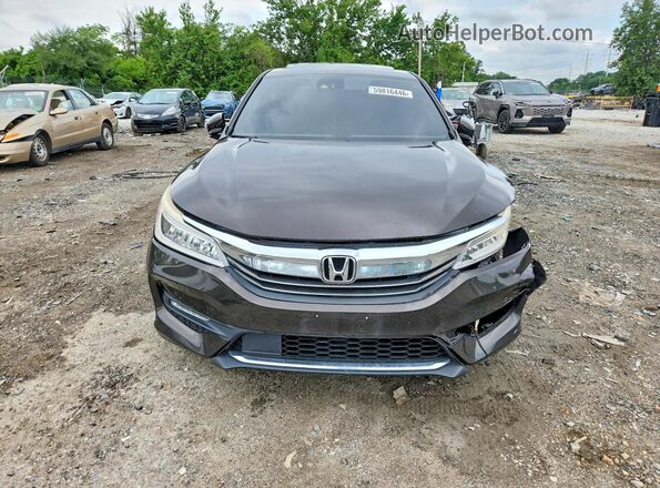 1HGCR3F98GA028841 2016 HONDA ACCORD Brown Vista frontal