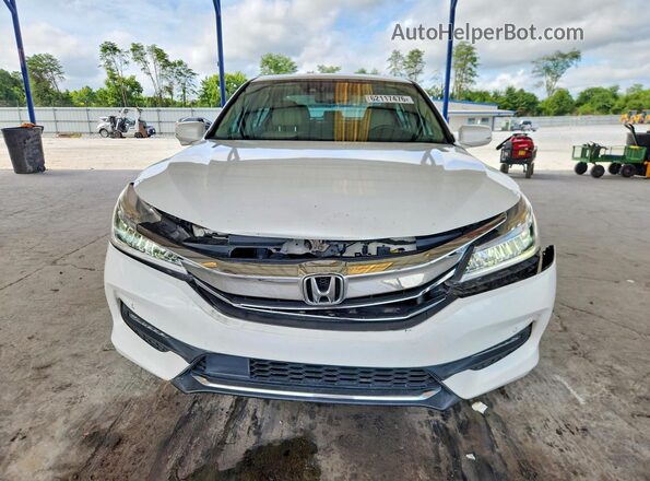 1HGCR3F99GA013295 2016 HONDA ACCORD White წინა ხედი