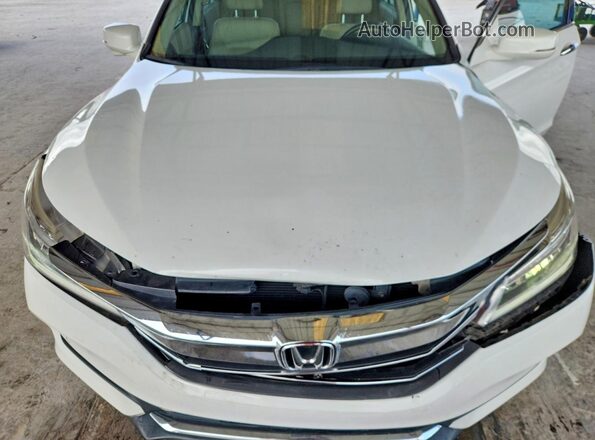 1HGCR3F99GA013295 2016 HONDA ACCORD White უკანა სალონის ხედი