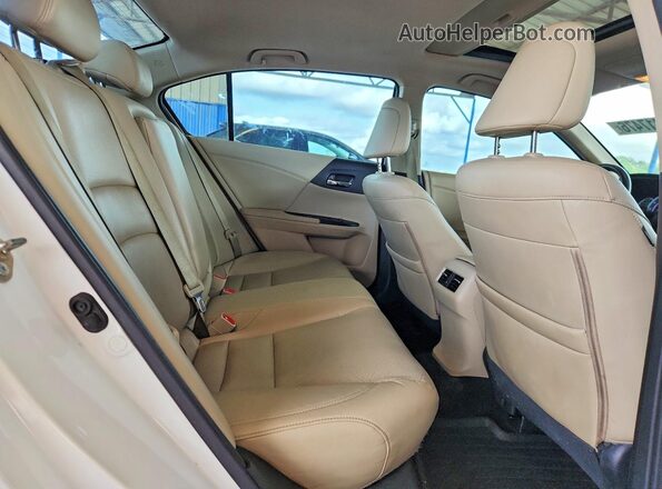 1HGCR3F99GA013295 2016 HONDA ACCORD White უკანა სავარძლების ხედი