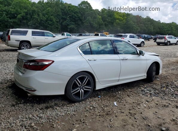 1HGCR3F99HA001651 2017 HONDA ACCORD White Rear right