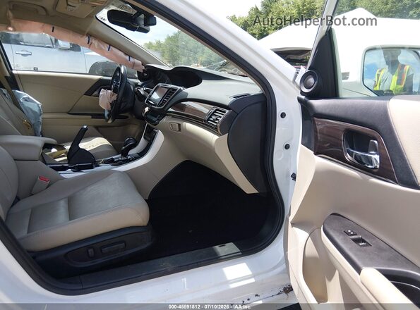 1HGCR3F99HA043754 2017 HONDA ACCORD White წინა სალონის ხედი