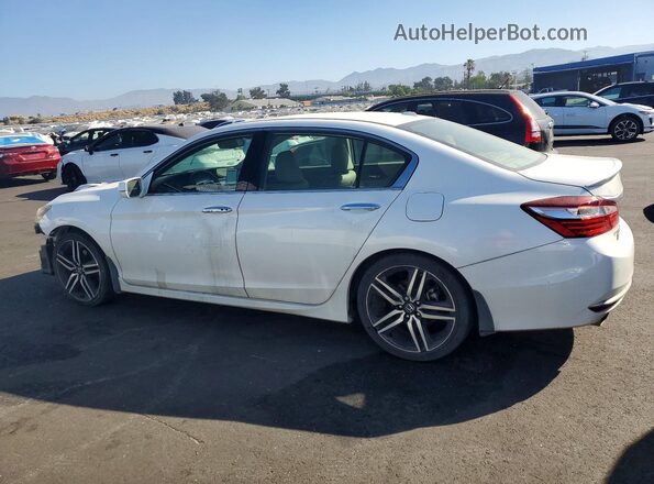 1HGCR3F9XHA007541 2017 HONDA ACCORD White Trasero izquierdo
