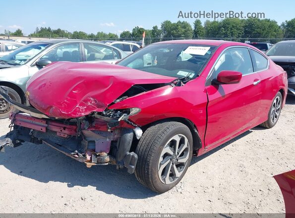 1HGCT1B30GA004346 2016 HONDA ACCORD Red Front left