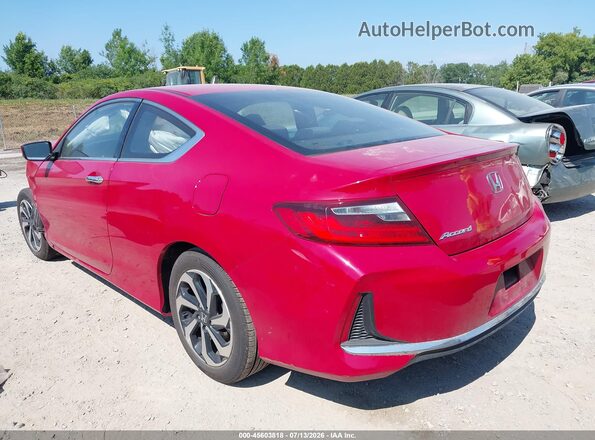 1HGCT1B30GA004346 2016 HONDA ACCORD Red Rear left