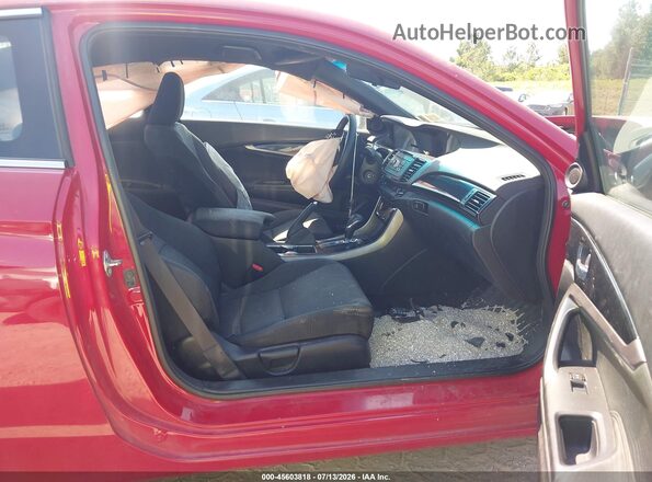 1HGCT1B30GA004346 2016 HONDA ACCORD Red Front interior view