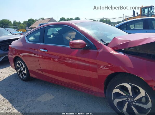 1HGCT1B30GA004346 2016 HONDA ACCORD Red 360 interior view