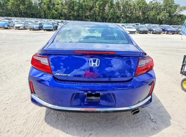 1HGCT1B31GA002699 2016 HONDA ACCORD Blue Rear view