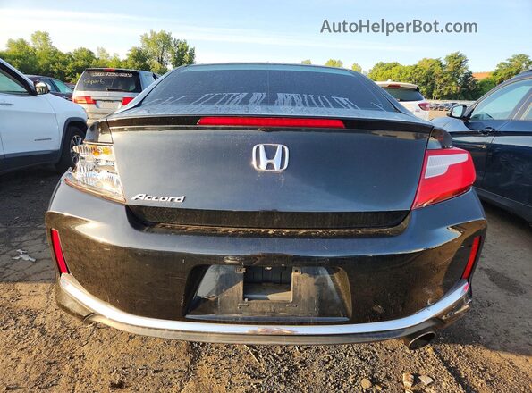 1HGCT1B40GA006705 2016 HONDA ACCORD Black Widok z tyłu