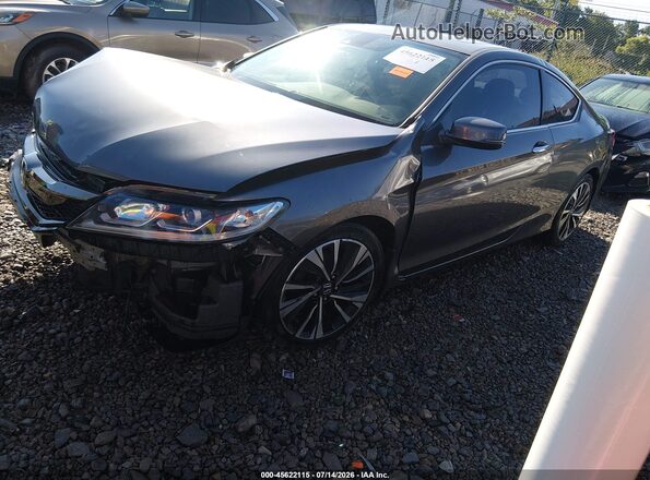 1HGCT1B54GA005615 2016 HONDA ACCORD Серый Передняя левая четверть