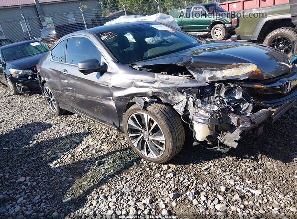 1HGCT1B54GA005615 2016 HONDA ACCORD Серый Вид спереди