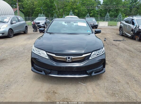 1HGCT1B56GA001002 2016 HONDA ACCORD Black Instrument cluster view
