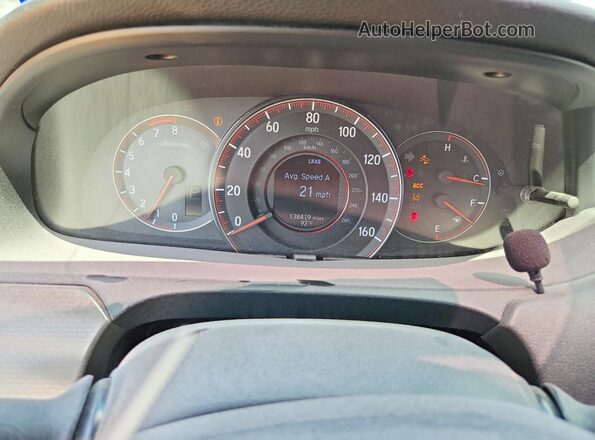 1HGCT1B61GA012093 2016 HONDA ACCORD Black Vista del cuadro de instrumentos