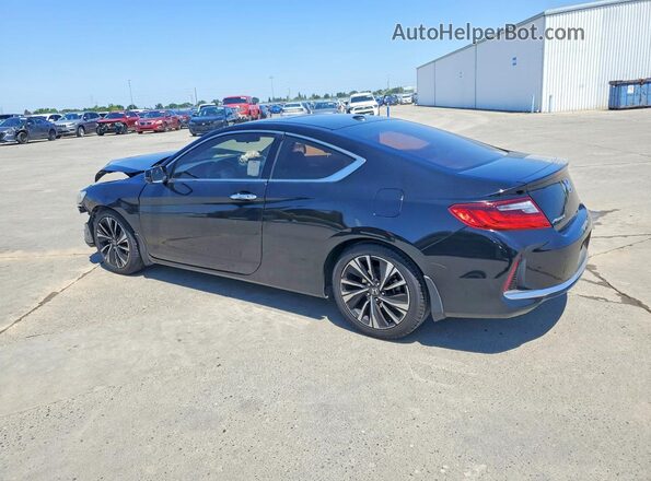 1HGCT1B71GA008876 2016 HONDA ACCORD Black უკანა მარცხენა