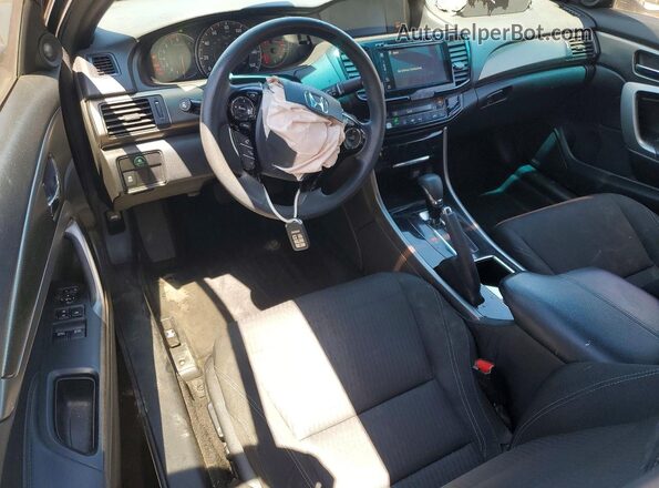1HGCT1B71GA008876 2016 HONDA ACCORD Black წინა პანელის ხედი
