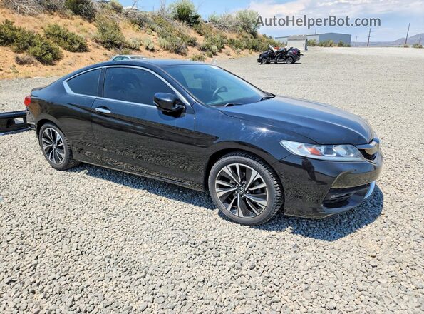 1HGCT1B73GA008037 2016 HONDA ACCORD Black Front right