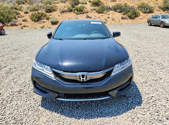 1HGCT1B73GA008037 2016 HONDA ACCORD Black Front view