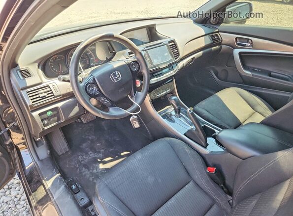 1HGCT1B73GA008037 2016 HONDA ACCORD Black Dashboard view