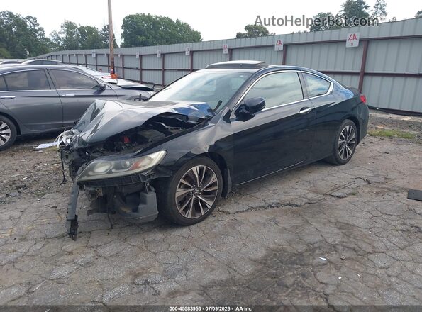 1HGCT1B73HA003096 2017 HONDA ACCORD Black Front left