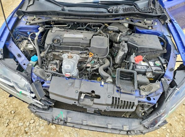 1HGCT1B74GA002358 2016 HONDA ACCORD Blue Սալոնի հետևի տեսք