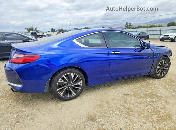 1HGCT1B74GA002358 2016 HONDA ACCORD Blue Հետևի աջ